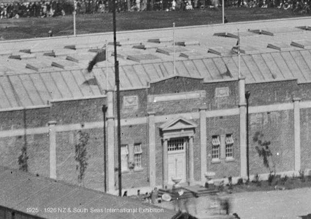 photo from when the building was a gallery as part of the 1925 South Seas Exhibition